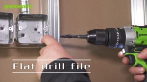 Дрель шуруповерт Greenworks GD24DD60 аккумуляторная бесщеточная (арт 3704107RU)