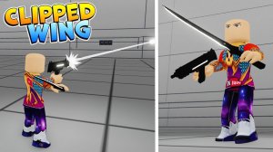 РОГУЛЬ ПИУ ПИУ - НОВЫЙ Clipped Wing  RoGhoul - Роблокс Токийский Гуль
