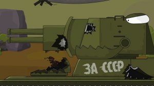 "КВ-5" VS "Zerstörer" - Мультики про танки