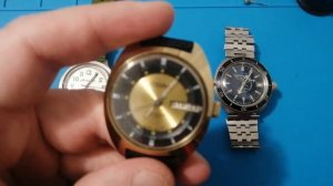 Обзор часов СССР. Слава автоподзавод. Восток амфибия.