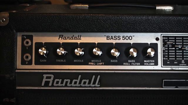 1980s Randall RBA-500 Bass 500 Sound Demo - Brutal Rock, Doom & Stoner Tones! смотреть онлайн