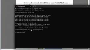 Fix Description for Event ID 0 from source NVLDDMKM cannot be found on Windows