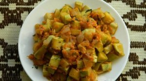 Тушеные кабачки
