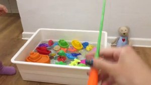 Отправляемся на игрушечную рыбалку☝️?. Мы будем весело играть. Игрушки с алиэкспресс.  Часть 2.