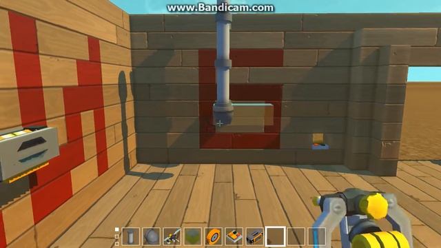 Scrap Mechanic . Раздвижные двери , ворота . Гайд по постройке .