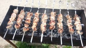 Как жарить шашлык из свинины замаринованный в майонезе