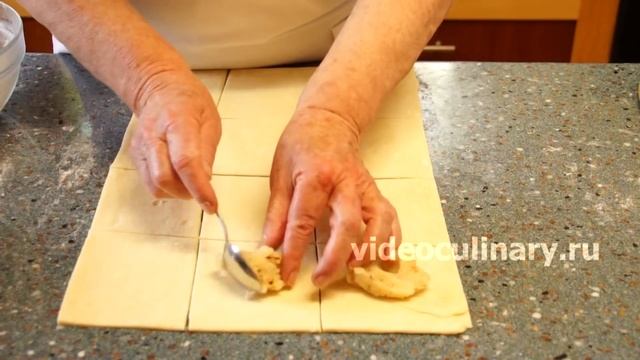 Самса слоёная с картофелем - Рецепт Бабушки Эммы
