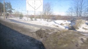 Автобус 110 "Ст. м. "Озерки" - пос. Песочный, Военный городок"