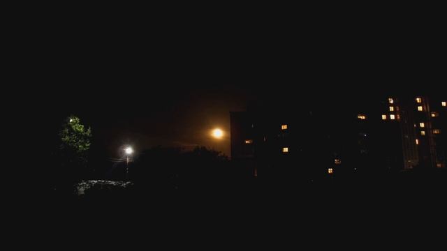 Восход Луны timelapse черкассы Fujifilm FinePix S2950 смотреть онлайн