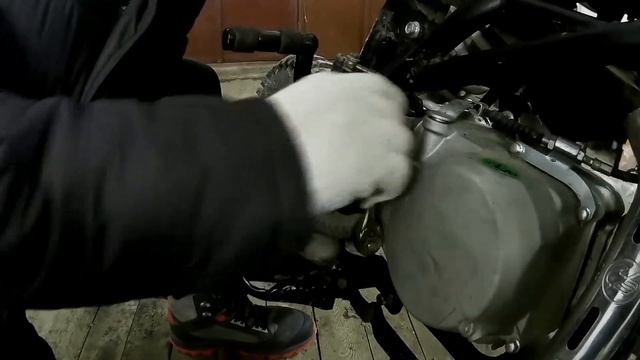 Замена кикстартера на питбайке ( Кайо 140)