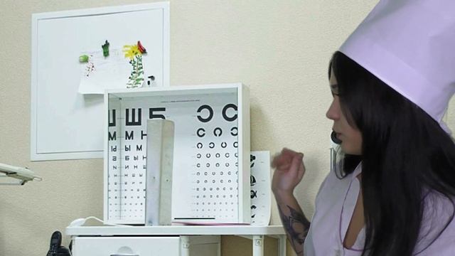 АСМР Ролевая игра [ Окулист. Проверю твое зрение ] ASMR Roleplay Doctor