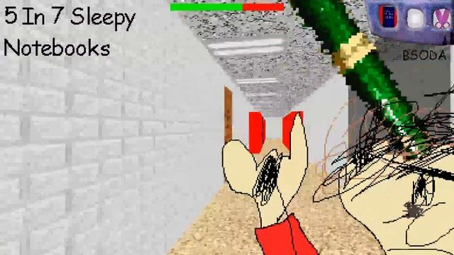 Everyone is SLEEPY - Baldi's Basics V1.4.3 Mod смотреть онлайн
