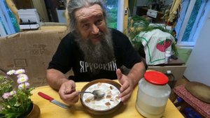 Молочная тюря с вариантами