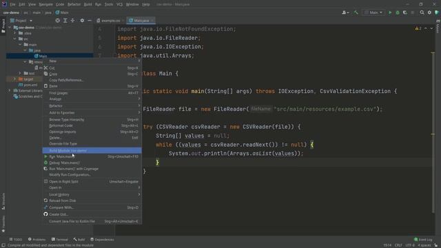 Parsing a CSV file in Java using OpenCSV смотреть онлайн