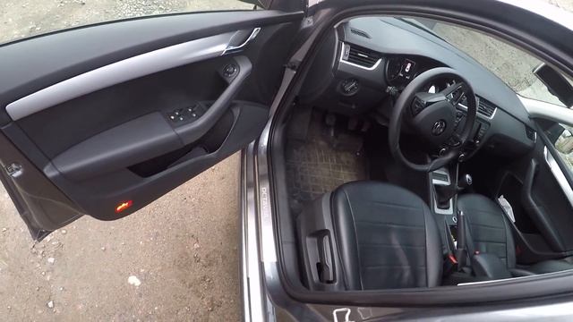 Закрытие стекол в Шкода Октавия А7 с бесключевым доступом смотреть онлайн