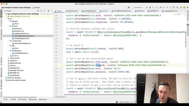 Solving a real code-challenge for Senior Backend Engineer: TypeScript/NodeJS. Speed up with ChatGPT