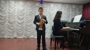 В. Шаинский "Песня белочки" Б. Савельев "Если добрый ты" Ф. Звягин преподаватель Самсон Мовсесян