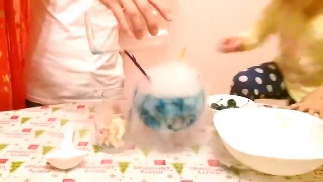 КРЕЙЗИ КОКТЕЙЛЬ с СуХиМ льдом Желейные акулы и осьминожки?/ICE CRAZY COCKTAIL
