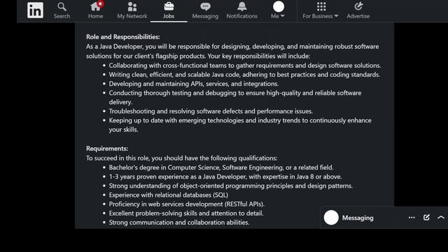Java Developer at a pioneering Data SaaS company | Job Description смотреть онлайн