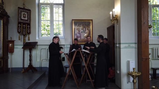Благословен еси Господи научи мя оправданием Твоим...