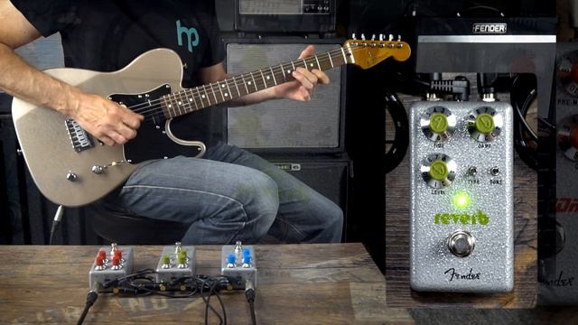 Fender Hammertone Reverb effektpedál смотреть онлайн