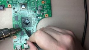 Dell Inspiron M5010 how to disassembly, fan cleaning, reflow