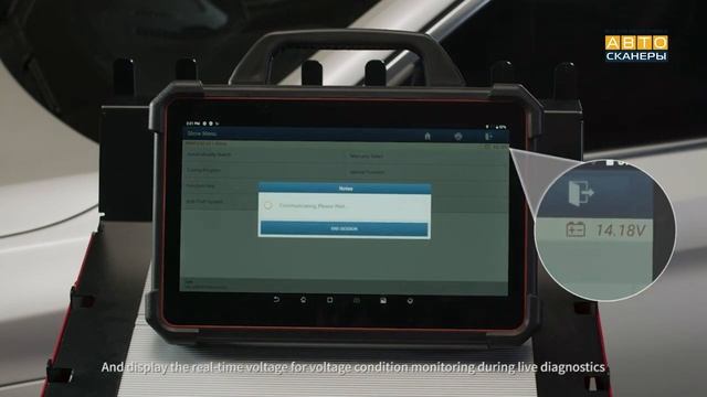 LAUNCH X431 PADVII - многофункциональный диагностический сканер. Официальный обзор. смотреть онлайн