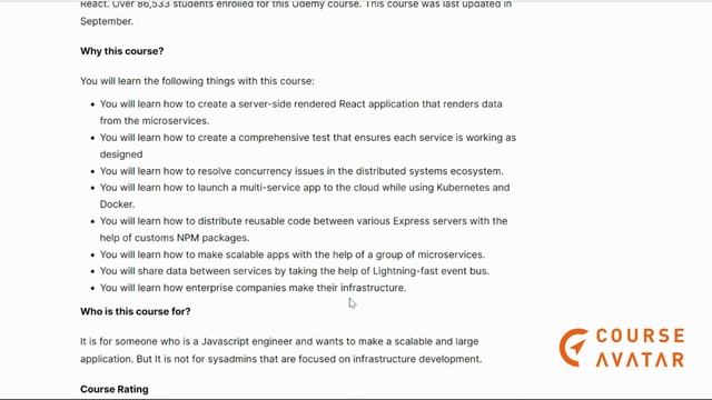 Top 5 Best Node JS Courses Online (Free + Paid) | Best courses for beginner | CourseAvatar