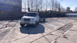 Параллельная парковка с прицепом, категория BE(Е к В) автошкола «Пятое колесо» г.Вологда . 2023 год