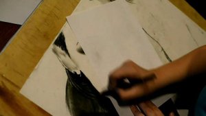 Портрет Лусинэ Геворкян (гр. LOUNA)/ художница Евгения Стадникова