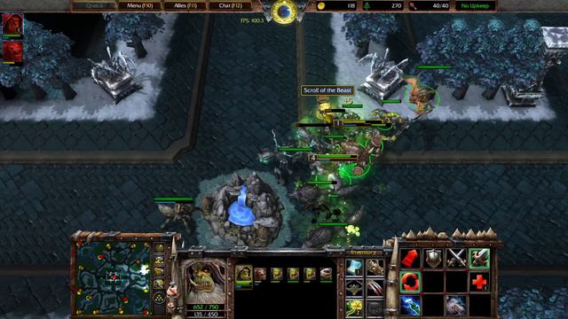 Warcraft 3 Reforged Beta Gameplay, Orc 1v1 on Lost Temple, 1080p60, Max Settings смотреть онлайн