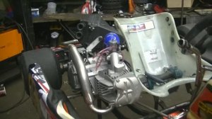 МОТОР ОТ ПИТБАЙКА НА КАРТ! CRG Daytona Shifter Kart. Часть 2. Впуск, выпуск, первый запуск