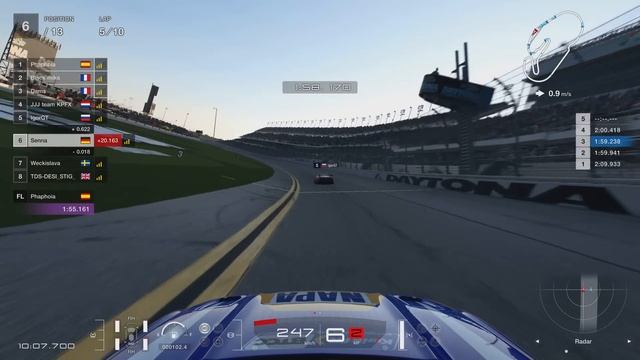 Gran Turismo 7 | Daily Race C | Daytona Road Course | Ford Mustang Group 4 смотреть онлайн