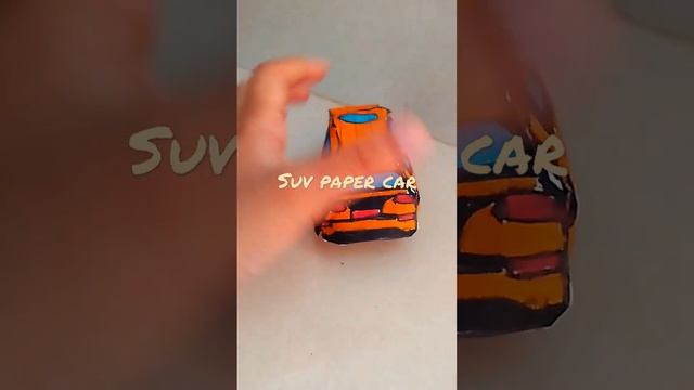 suv paper car