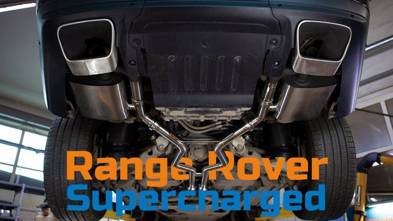 Range Rover Supercharger | Регулируемая Выхлопная | Exhaust system