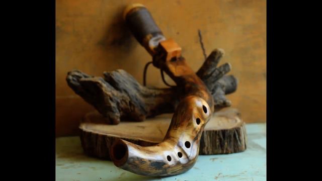 Poloe Derevo - Driftwооd Native American style flute Key D min 432 Hz - sound sample смотреть онлайн