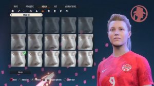 FIFA 23 FEMALE PLAYER CREATION WITHOUT MODIFYING MORPHOLOGY.  🔰VIDEO 4🔰