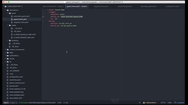 HOME ASSISTANT - Automatic guard(Using scripts) смотреть онлайн