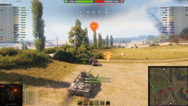 Panhard EBR 105 - ТУРБО РАЗВЕТКА НА ПРОХОРОВКЕ смотреть онлайн