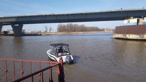 Корвет(Corvet) 500 Fish + Yamaha 80 Обзор Первый спуск на воду Проверка его качеств!!!(3)