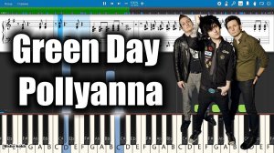 Green Day - Pollyanna [Piano Tutorial | Sheets | MIDI] Synthesia