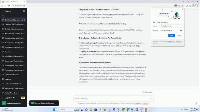 chatgpt alternative free for coding