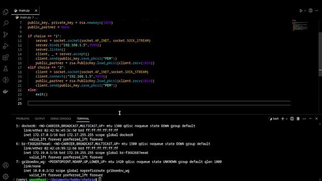 Пишем анонимный чат с шифрованием RSA на Python