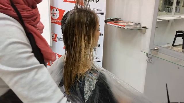Классическое мелирование волос