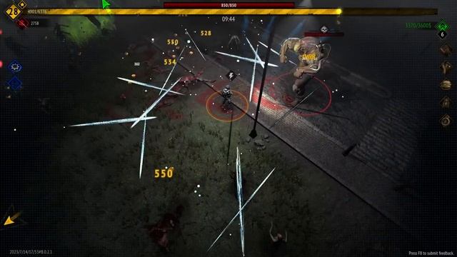 Taking on the lone wolf challenge in Yet Another Zombie Survivors! смотреть онлайн