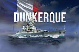 Мир кораблей. Бой Французского линейного прем корабля 6 лвл. DUNKERQUE на локации Трезубец в 2023г.