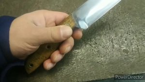 Нож из пилы (машинного ножовочного полотна)