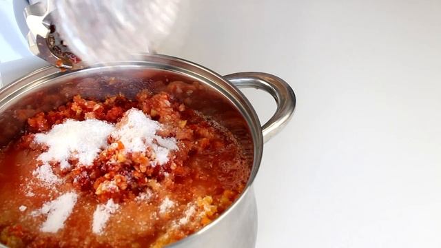 Домашняя АДЖИКА на РАЗ, ДВА, ТРИ. Очень ПРОСТО И ВКУСНО! Как приготовить аджику? смотреть онлайн