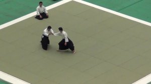 第50回全日本合気道演武大会 本部道場指導部（金沢威師範）