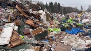 Несанкционированная свалка возле д. Коноплино г.о. Клин